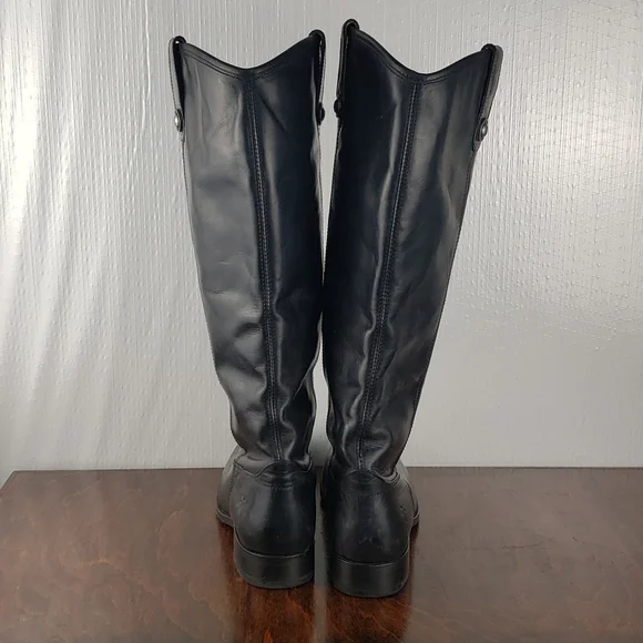 Frye Size 9 Pull On Black Boots - Picture 4 of 5